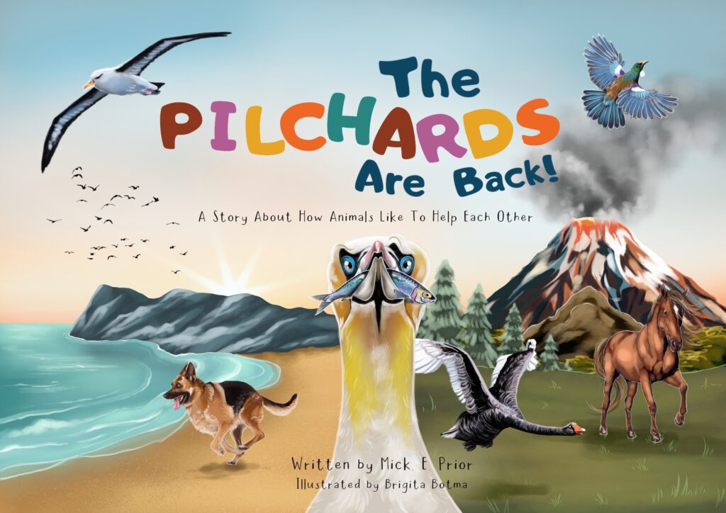 The Pilchards Are Back Front cover